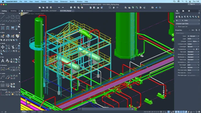 An AutoCAD application