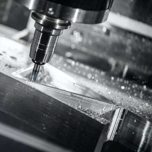 A CNC machining equipment