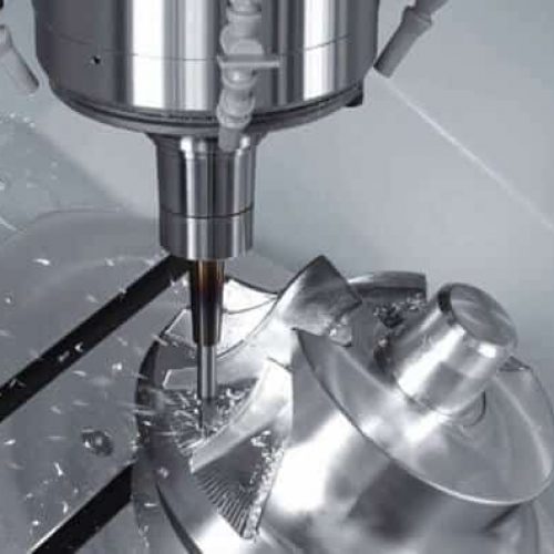 A CNC machine being cooled by water, alterantive